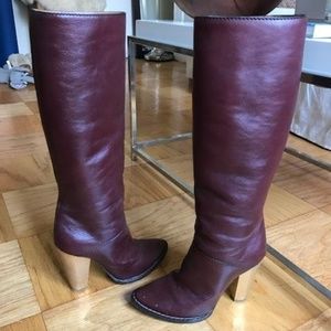 Dolce & Gabbana Boots Burgundy